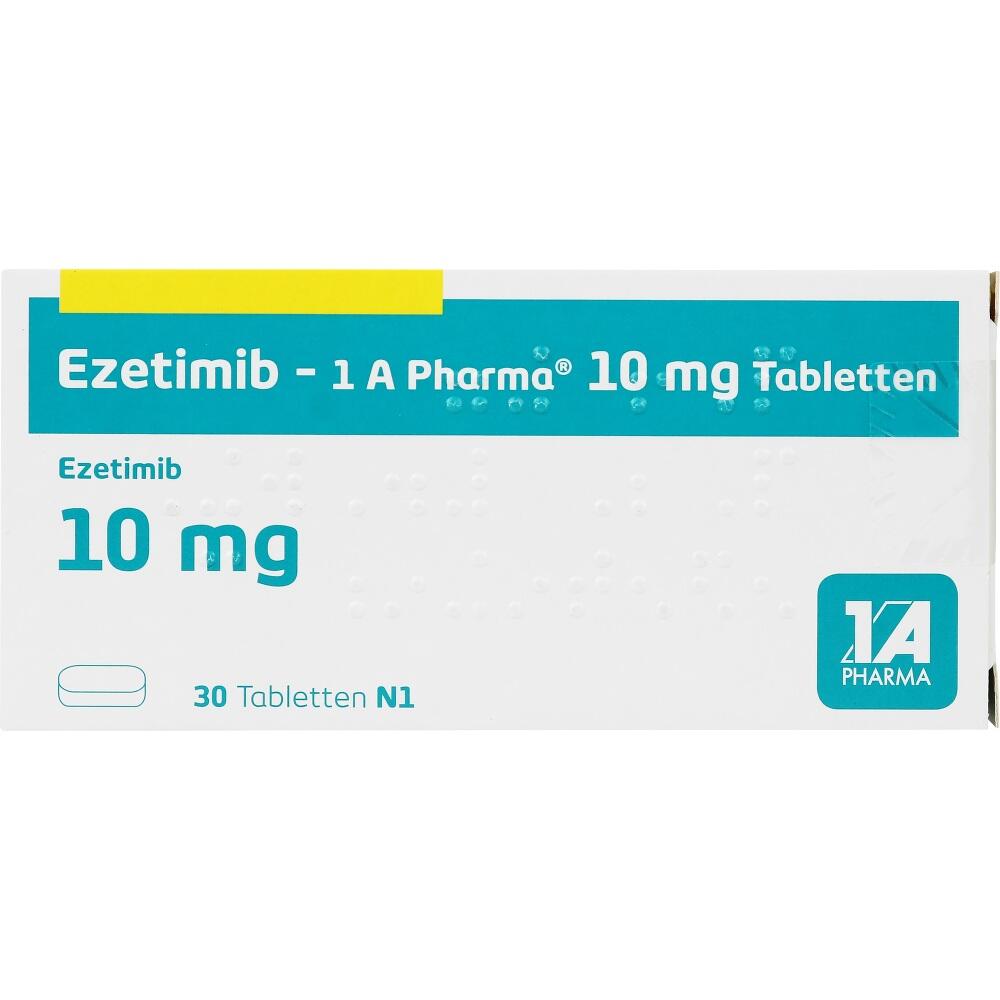 Ezetimib-1 A Pharma 10 mg 30 St Tabletten