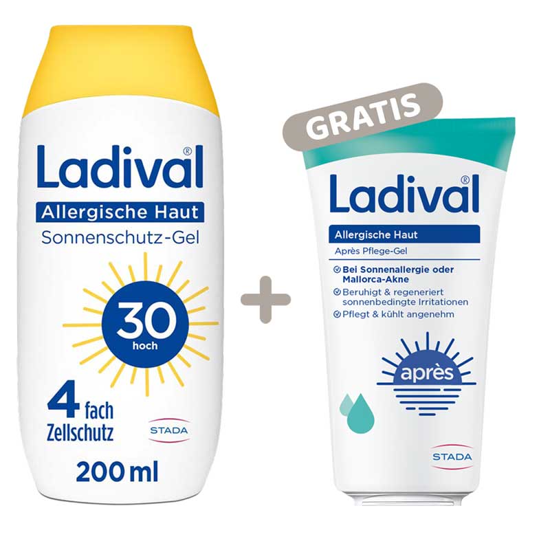 Ladival Allergische Haut Sonnenschutz-Gel LSF 30 200 ml Gel