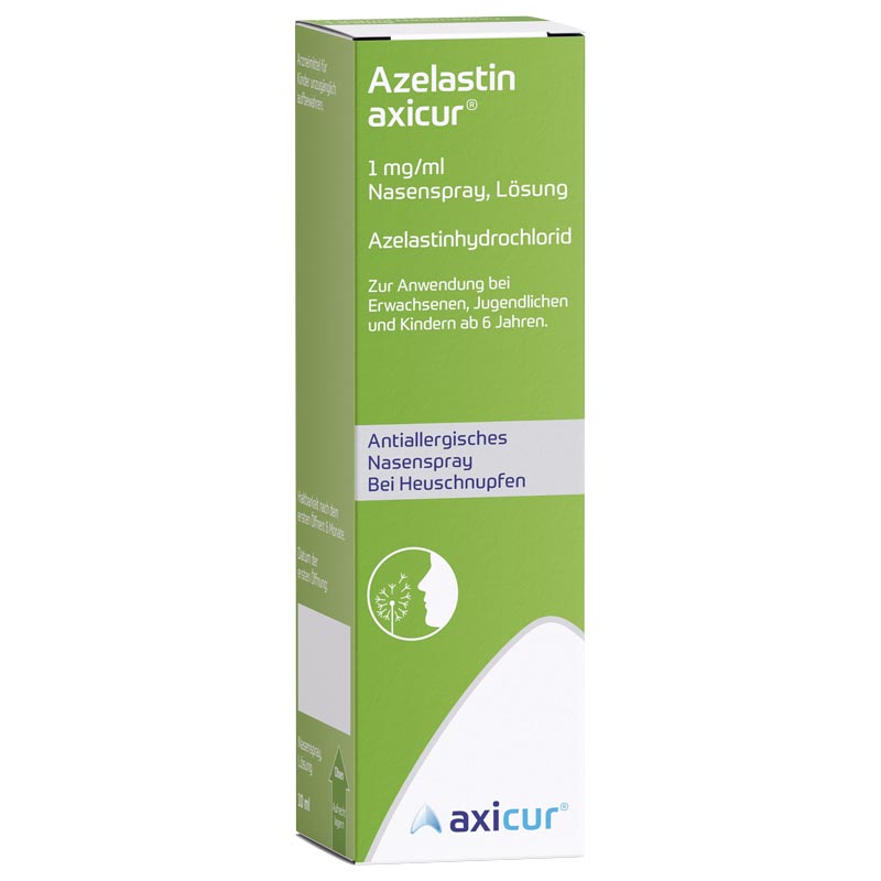 Azelastin axicur 1 mg/ml 10 ml Nasenspray