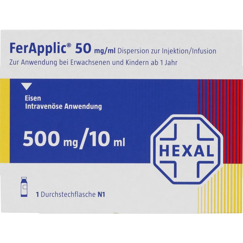 FerApplic 50 mg/ml  1X10 ml Injektions- und Infusionsdispersion