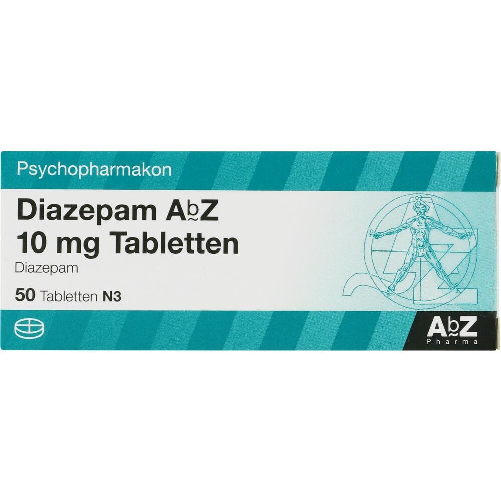 Diazepam AbZ 10mg 50 St Tabletten