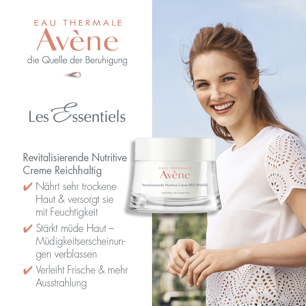 Avène EAU THERMALE Revitalisierende Nutritive Creme REICHHALTIG  50 ml Creme