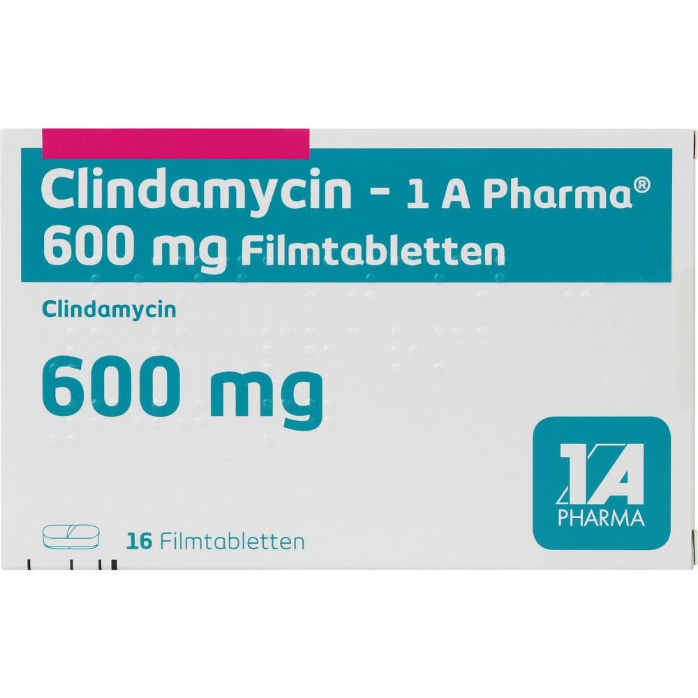 Clindamycin-1 A Pharma 600mg 16 St Filmtabletten