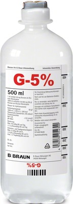 GLUCOSE 5% B.Braun Ecoflac Plus 20X100 ml Infusionslösung