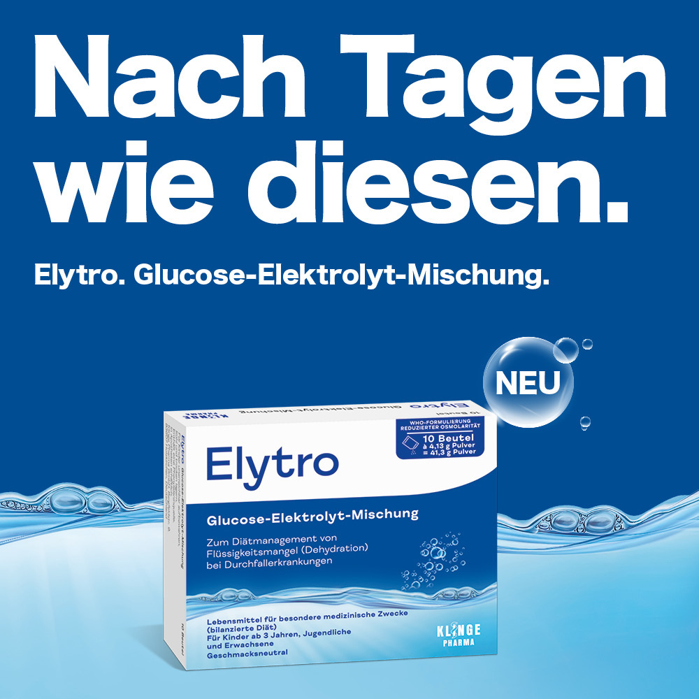 Elytro Glucose-Elektrolyt-Mischung 20 St Pulver zur Herstellung einer Lösung zum Einnehmen