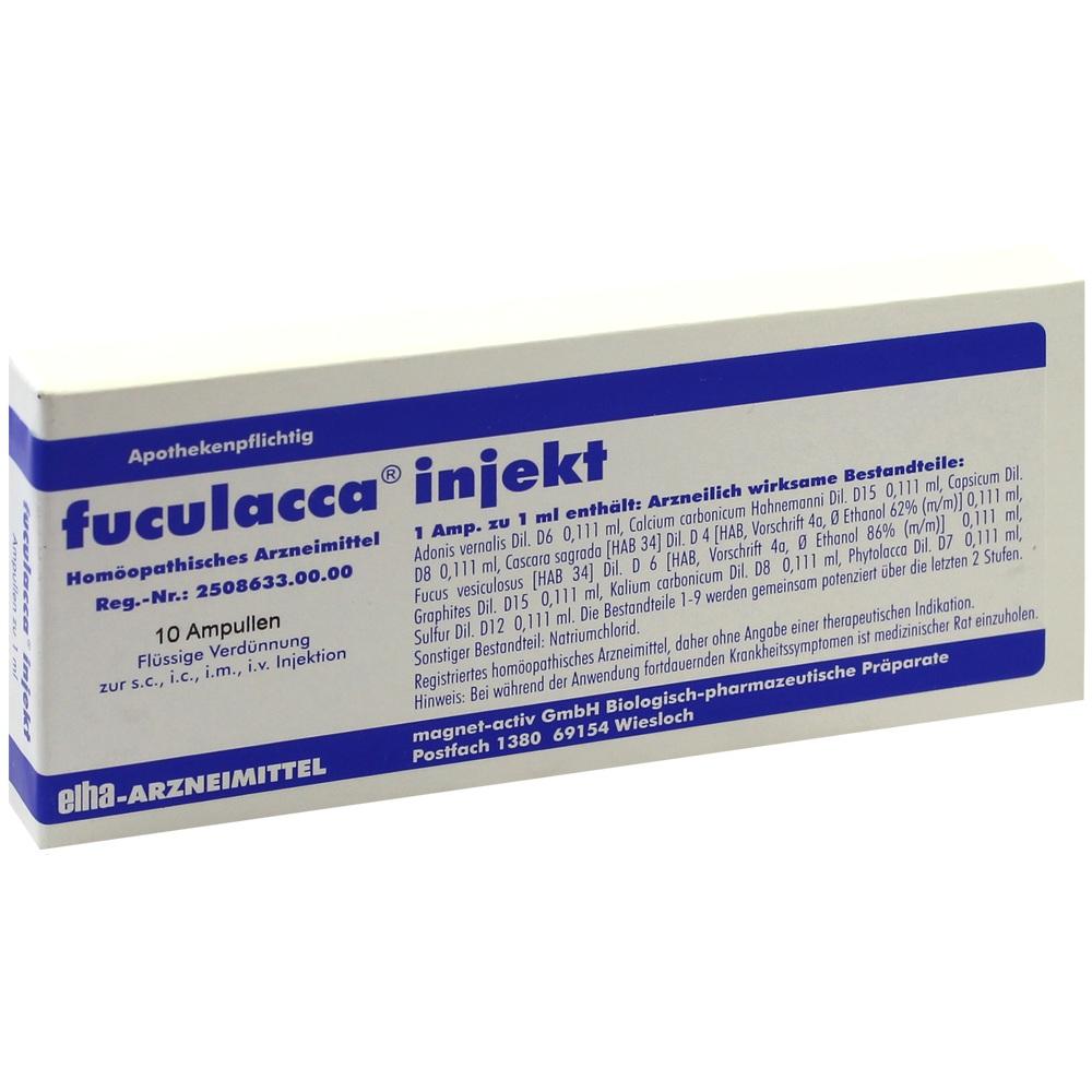 FUCULACCA Ampullen 10 St Ampullen