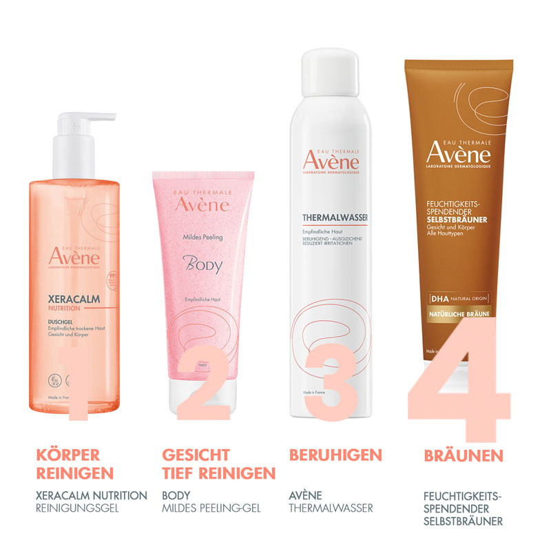 Avène Feuchtigkeitsspendender Selbstbräuner  100 ml Milch