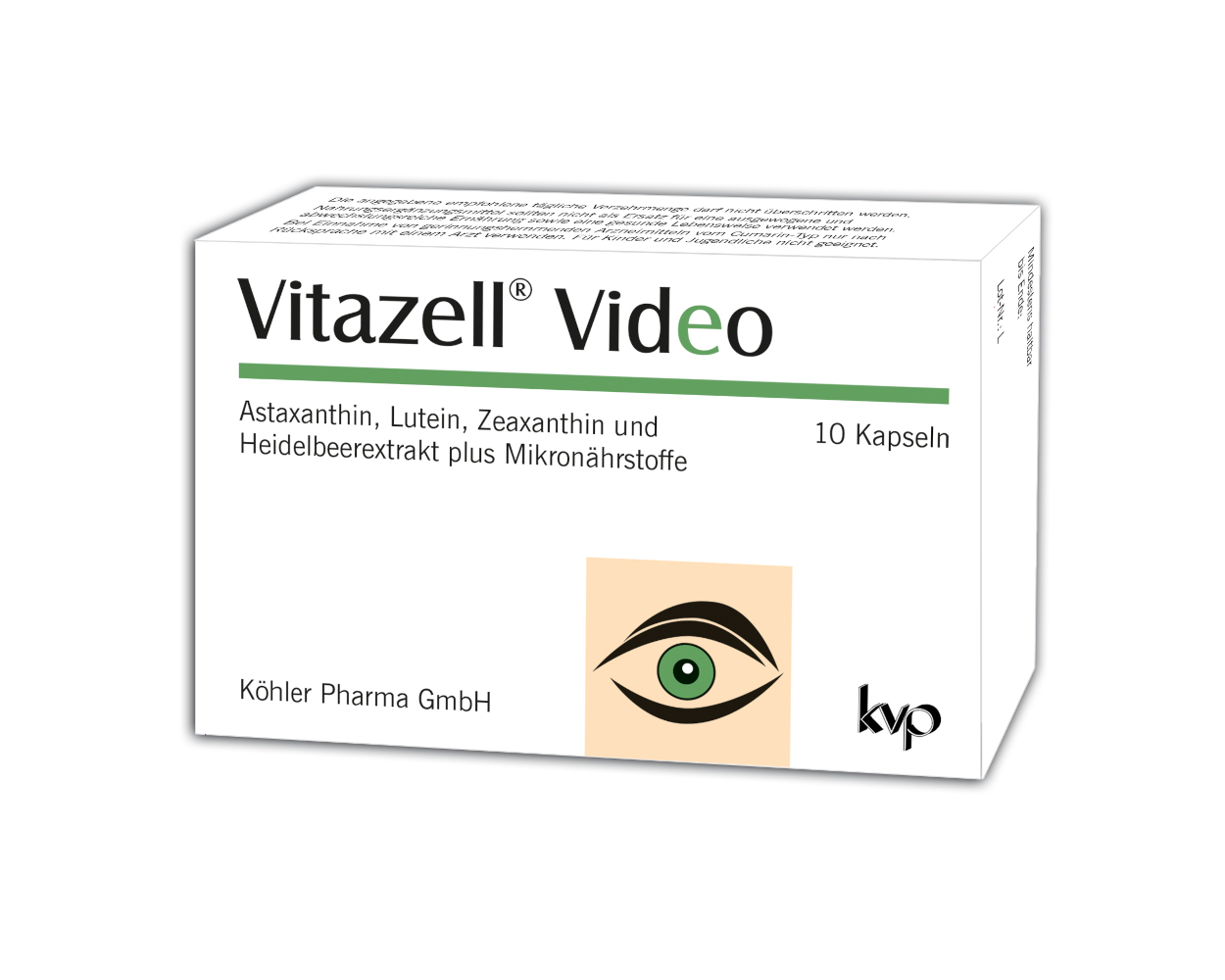Vitazell Video 10 St Kapseln
