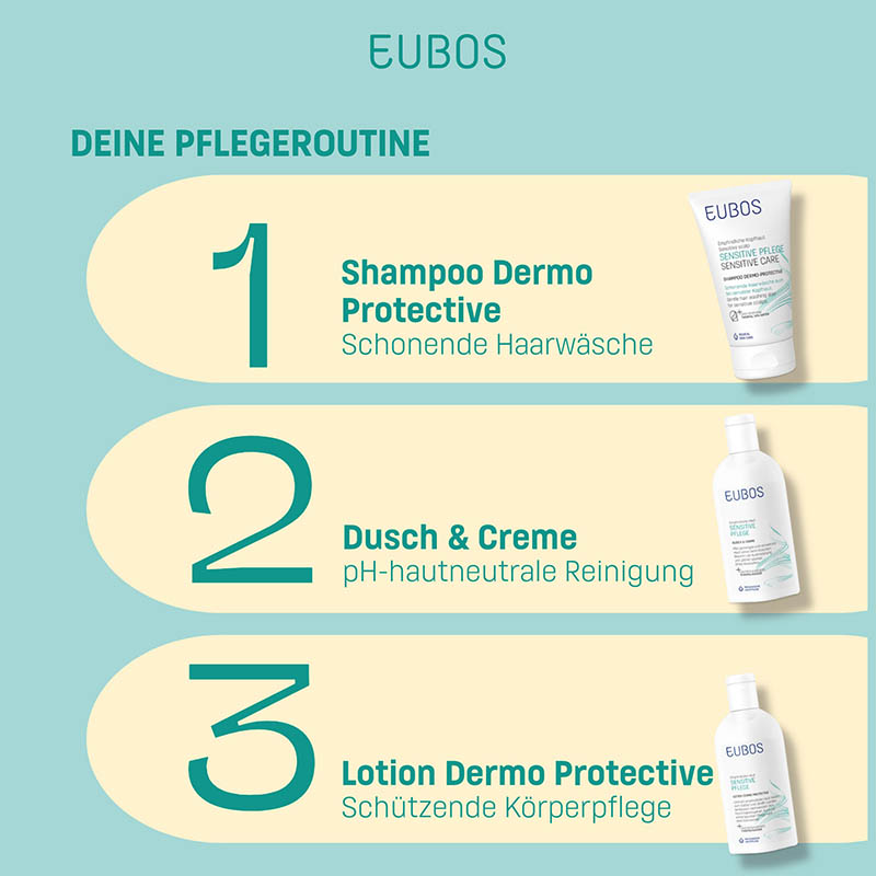 EUBOS SENSITIVE PFLEGE Dusch & Creme Nachfüllbeutel 400 ml Emulsion