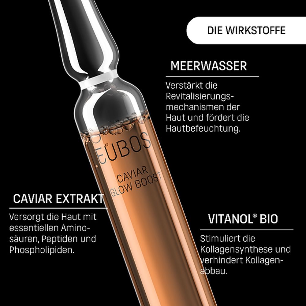 EUBOS IN A SECOND CAVIAR GLOW BOOST 7X2 ml Ampullen