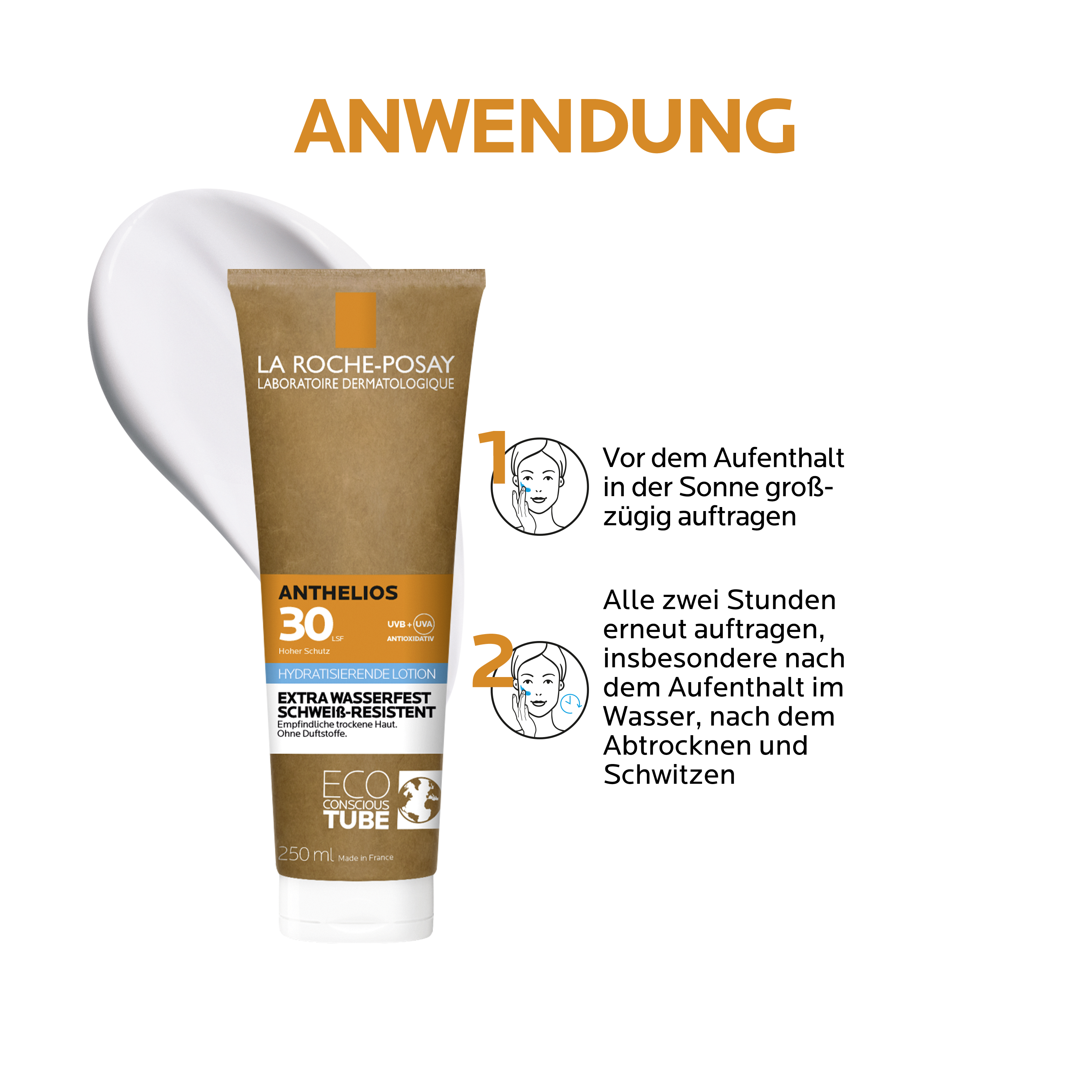 LA ROCHE POSAY ANTHELIOS LSF30 250 ml Milch