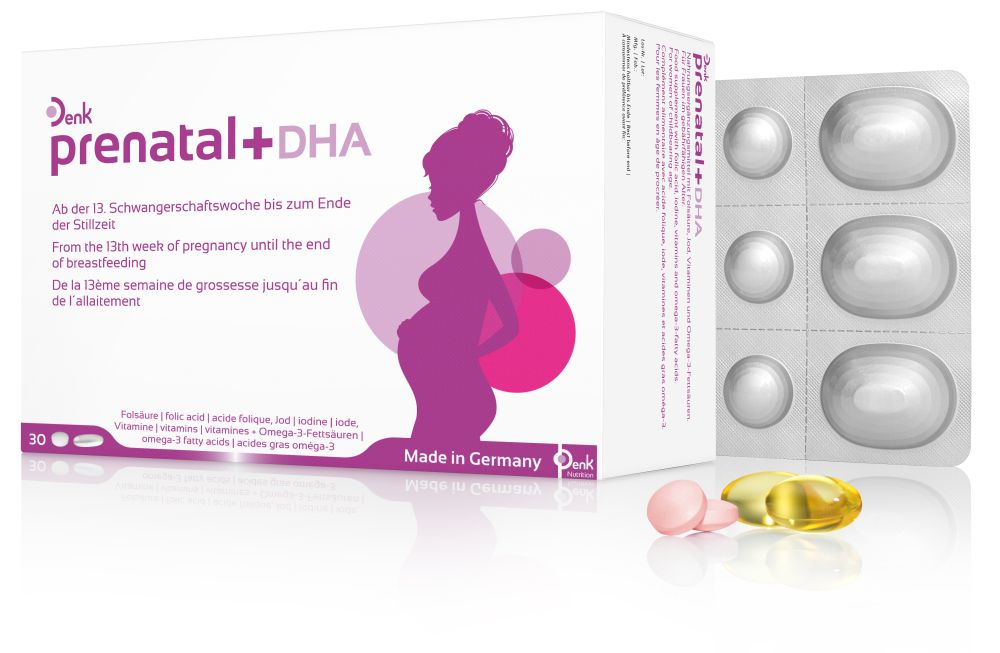 prenatal+ DHA Denk 2X30 St Filmtabletten