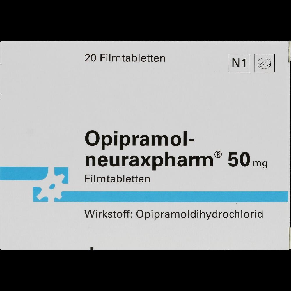 Opipramol-neuraxpharm 50mg 20 St Filmtabletten