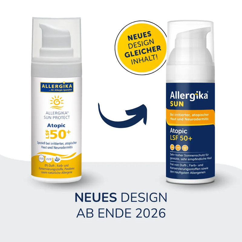 ALLERGIKA SUN PROTECT Atopic LSF 50+ 50 ml Creme