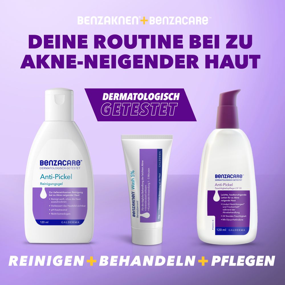 Benzacare Tiefenwirksames Reinigungsgel 120 ml Gel