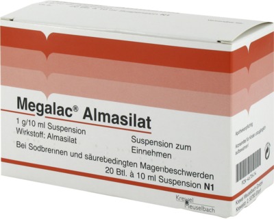 Megalac Almasilat Beutel 20X10 ml Suspension