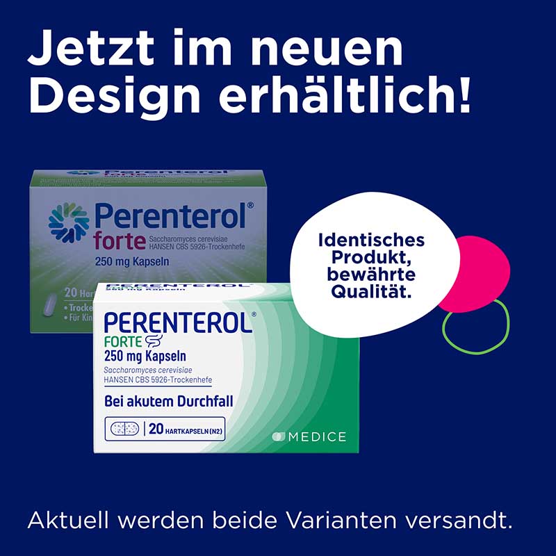 PERENTEROL FORTE 250 mg 10 St Hartkapseln