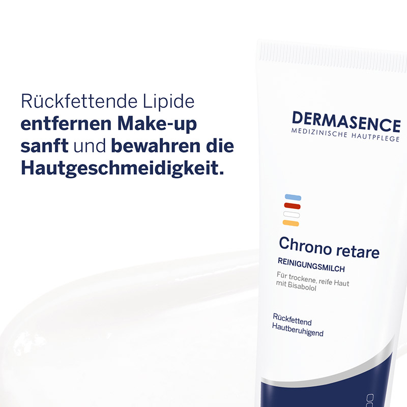 DERMASENCE Chrono retare REINIGUNGSMILCH 200 ml Körperpflege