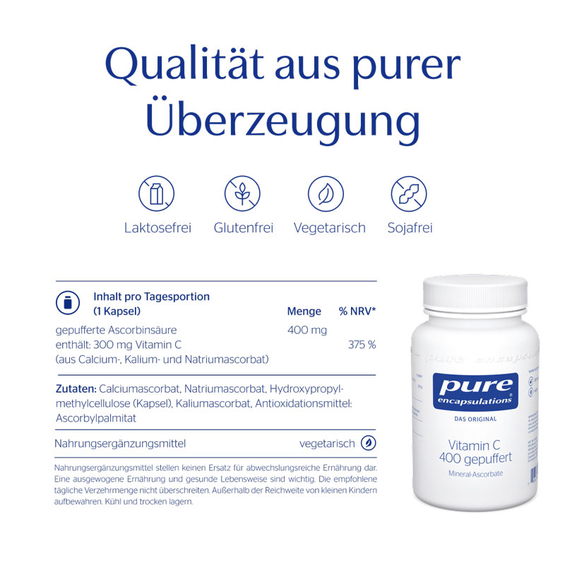 pure encapsulations Vitamin C 400  180 St Kapseln