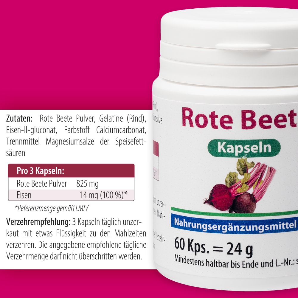 ROTE BEETE Kapseln 60 St Kapseln