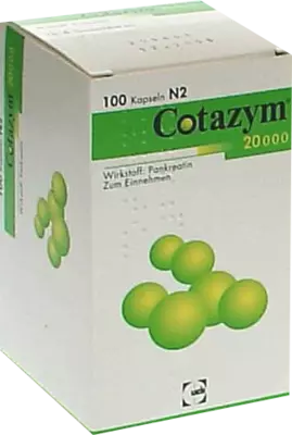 Cotazym 20000 100 St Kapseln magensaftresistent
