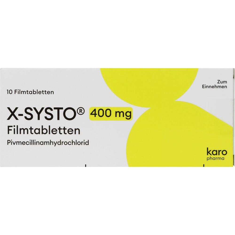 X-SYSTO 400 mg Filmtabletten 10 St Filmtabletten