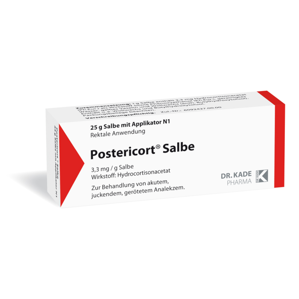 POSTERICORT Salbe 25g 25 g Salbe