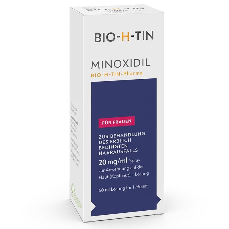 MINOXIDIL BIO-H-TIN Pharma 20 mg/ml Spray 60 ml Lösung