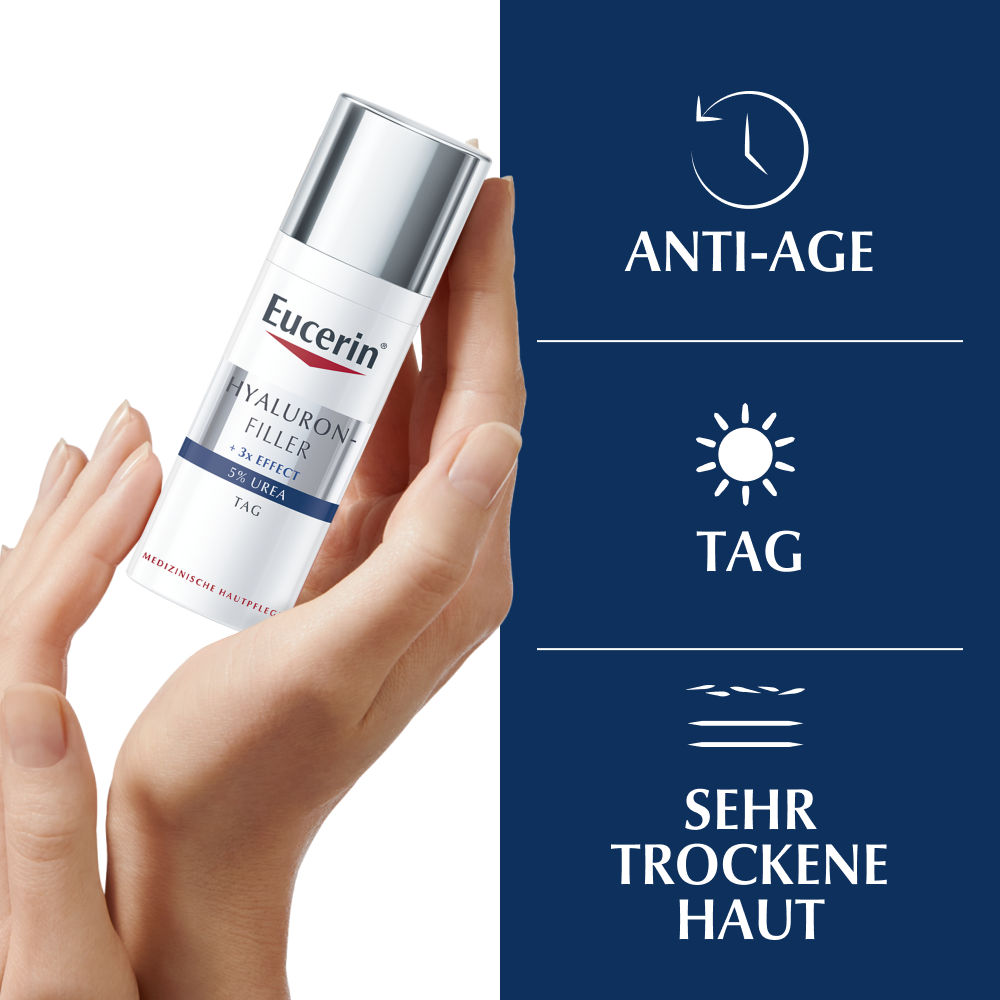 Eucerin Anti Age HYALURONFILLER 5% Urea Tag Creme 50 ml Creme