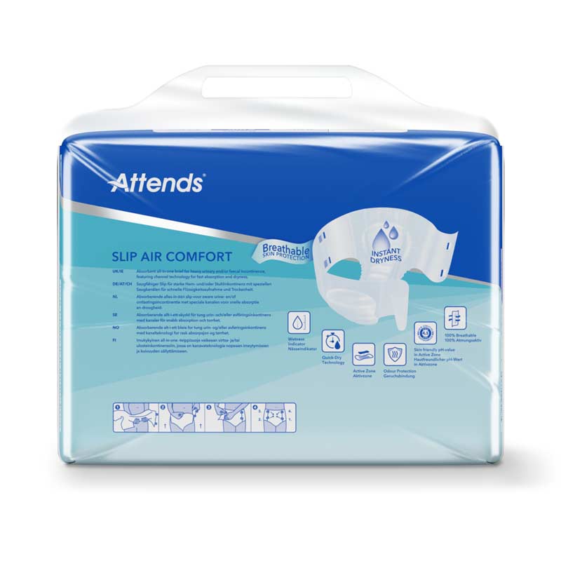 Attends SLIP AIR COMFORT 9 L 28 St