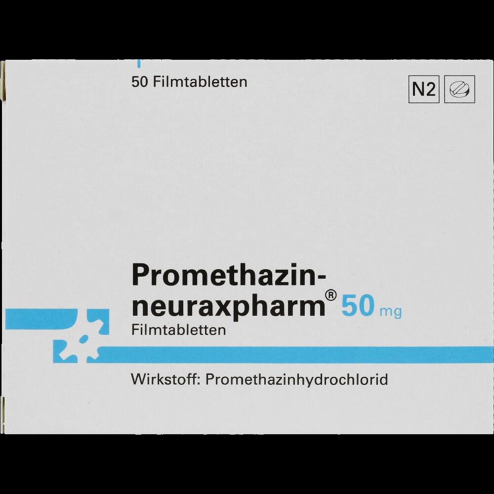 Promethazin-neuraxpharm 50mg 50 St Filmtabletten