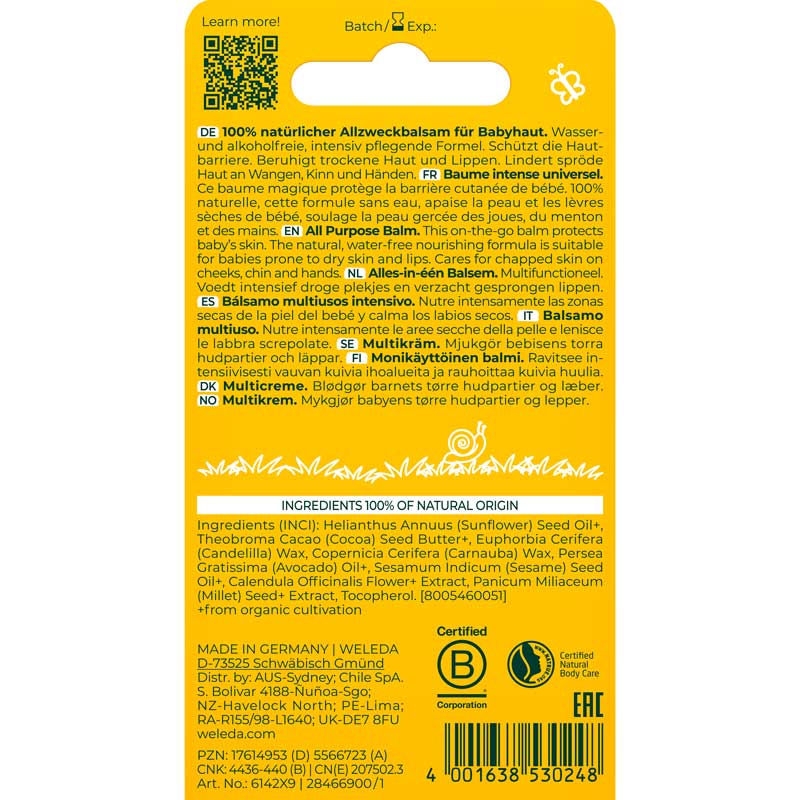 Weleda Baby Calendula Zauberbalsam 25 g Balsam