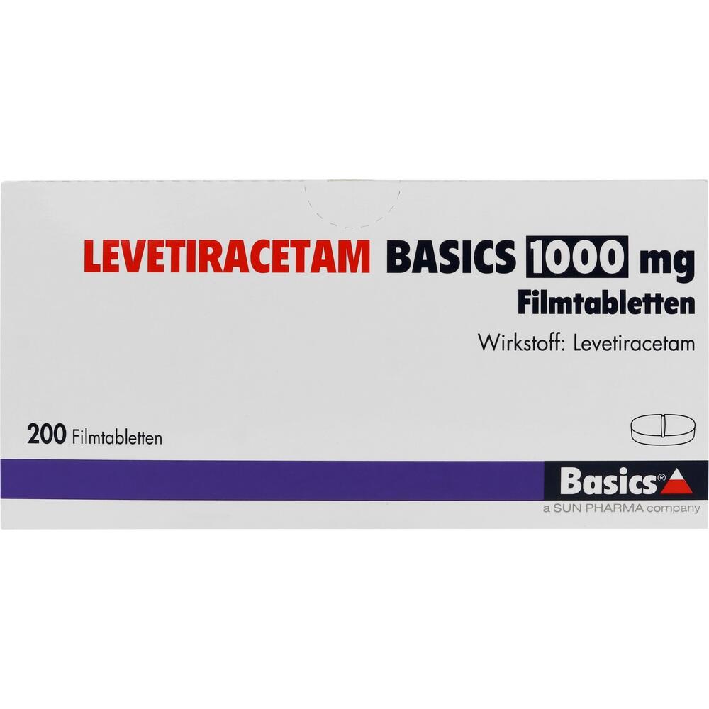 LEVETIRACETAM BASICS 1000mg 200 St Filmtabletten