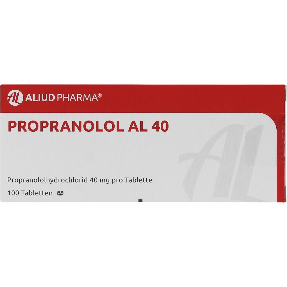PROPANOLOL AL 40 100 St Tabletten