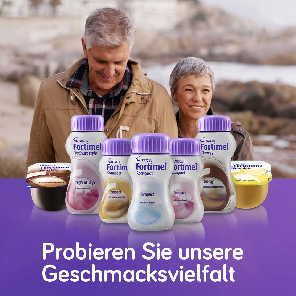 Fortimel Compact Energy Trinknahrung Mix 8X4X300 ml Flüssigkeit