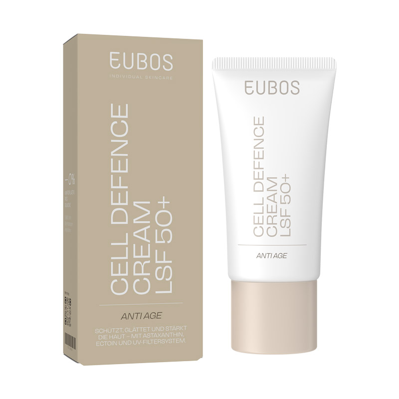 EUBOS CELL DEFENCE CREAM LSF 50+ ANTI AGE 50 ml Tagescreme