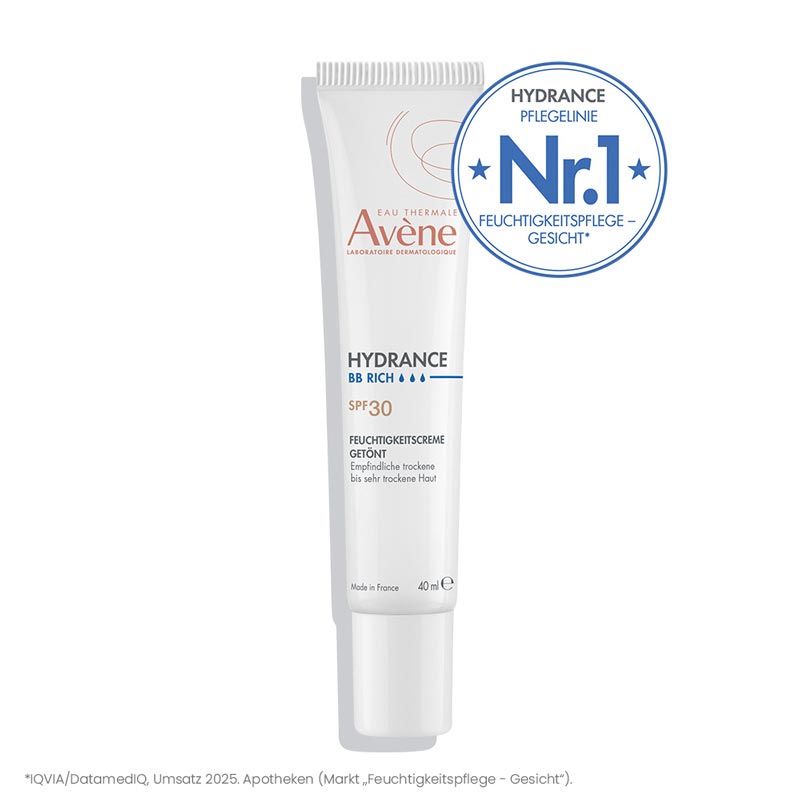 Avène HYDRANCE BB-RICH FEUCHTIGKEITSCREME GETÖNT  40 ml Creme