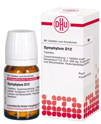 SYMPHYTUM D 12 Tabletten 80 St Tabletten