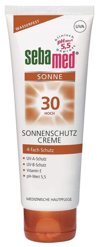 sebamed SONNENSCHUTZ CREME LSF 30 75 ml Creme