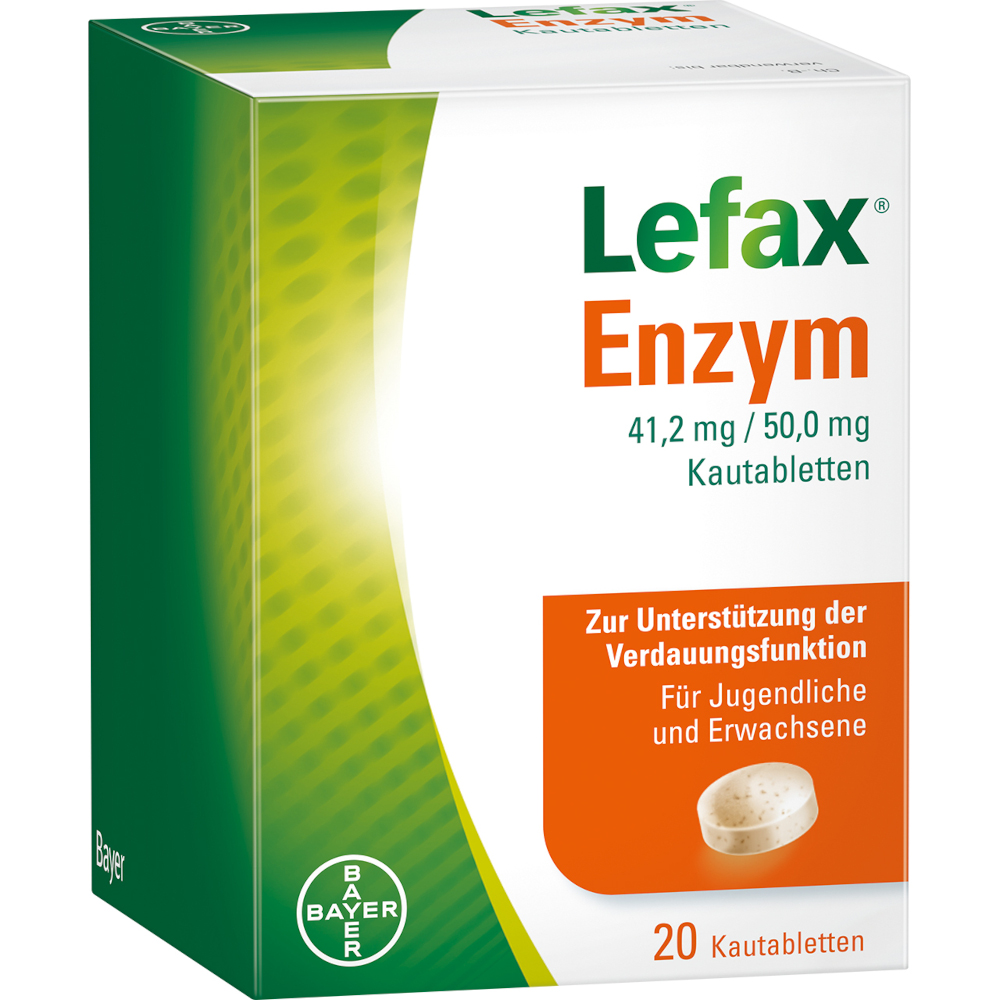 Lefax Enzym 20 St Kautabletten