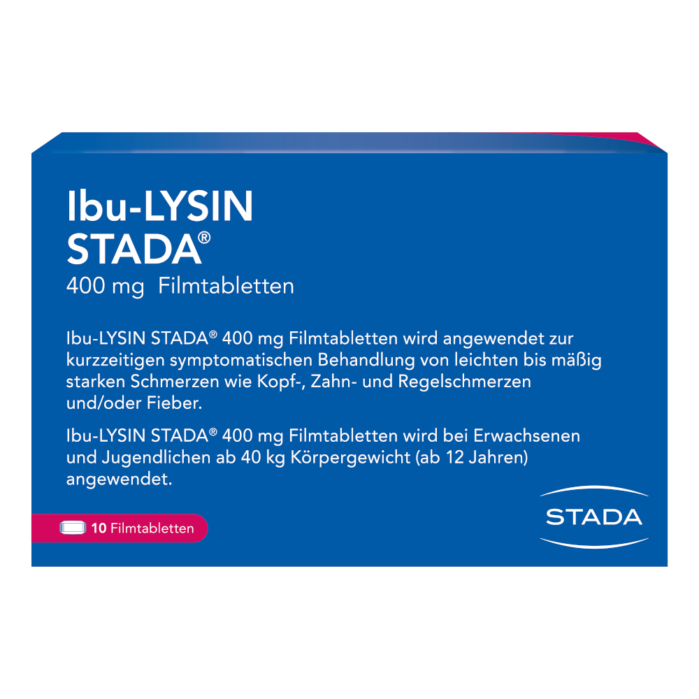 Ibu-Lysin STADA 10 St Filmtabletten