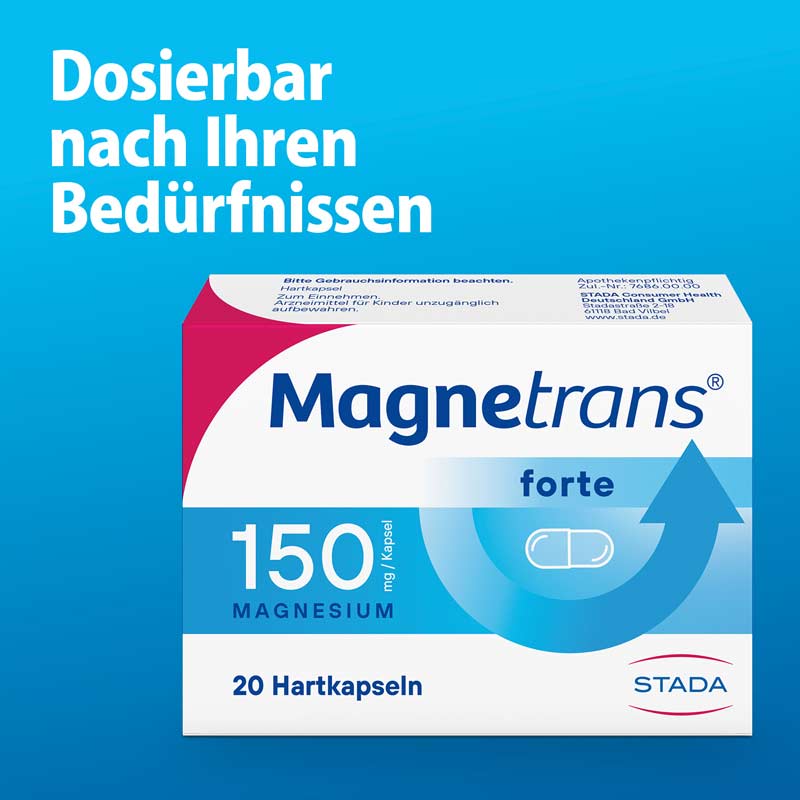 Magnetrans forte 150 mg  100 St Hartkapseln