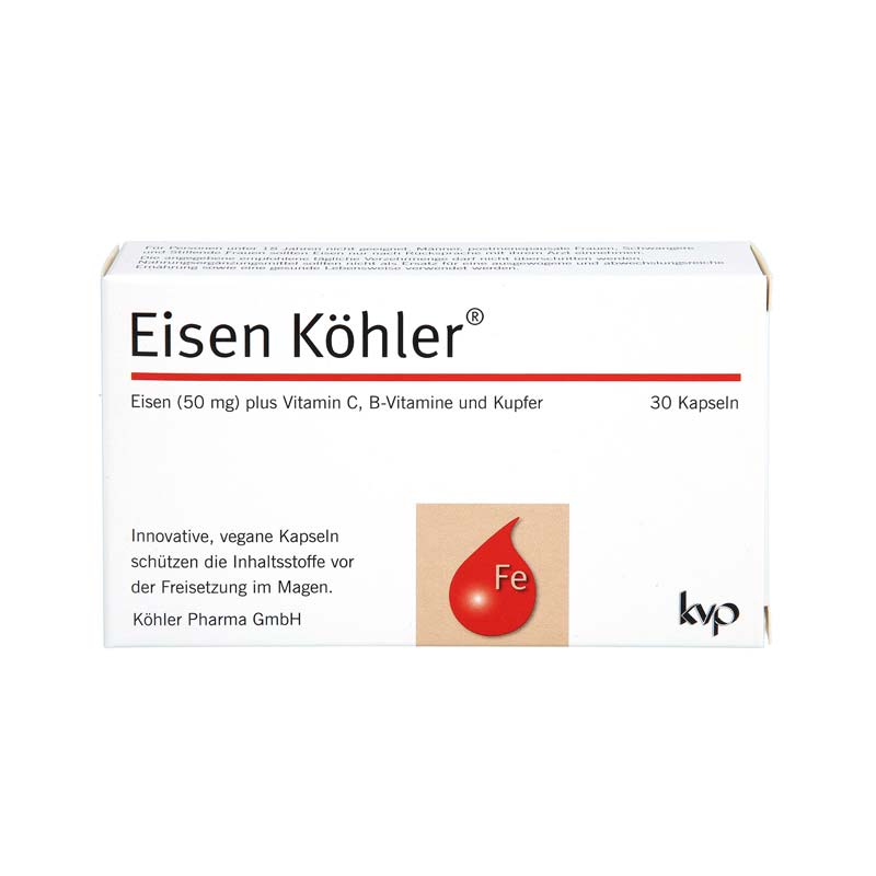 Eisen Köhler 30 St Kapseln