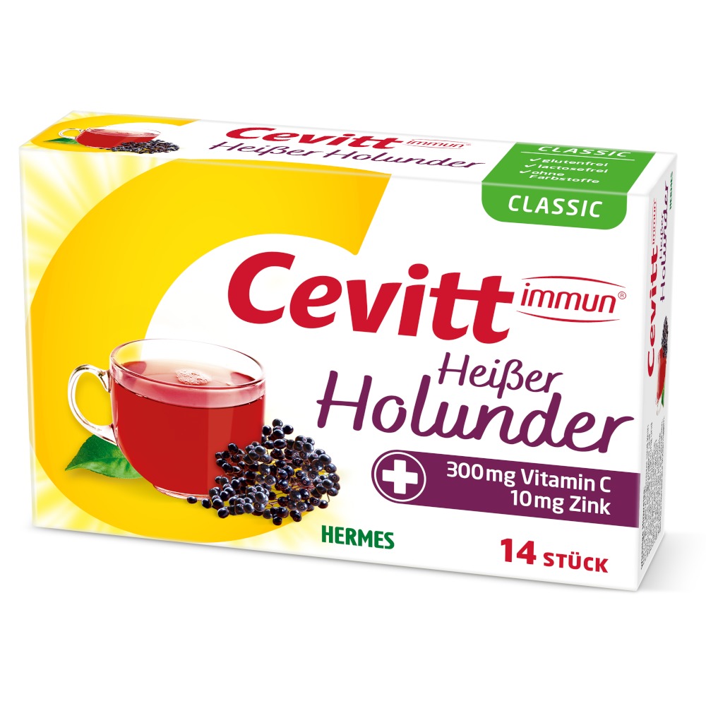 Cevitt immun Heißer Holunder 14 St Granulat