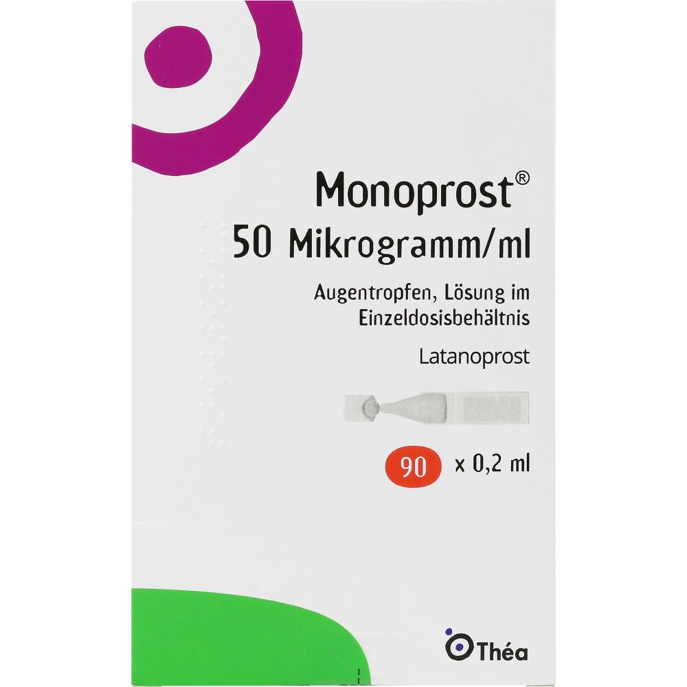 Monoprost 50 Mikrogramm/ml 90X0.2 ml Einzeldosispipetten