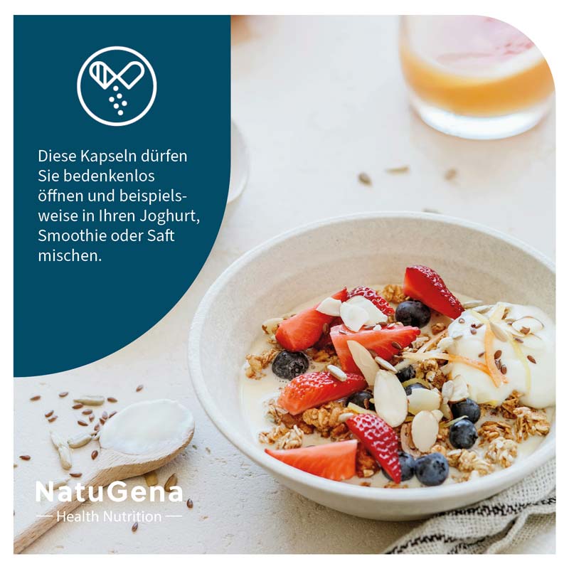 NatuGena Omega-3 Vegane Kapseln 90 St Kapseln