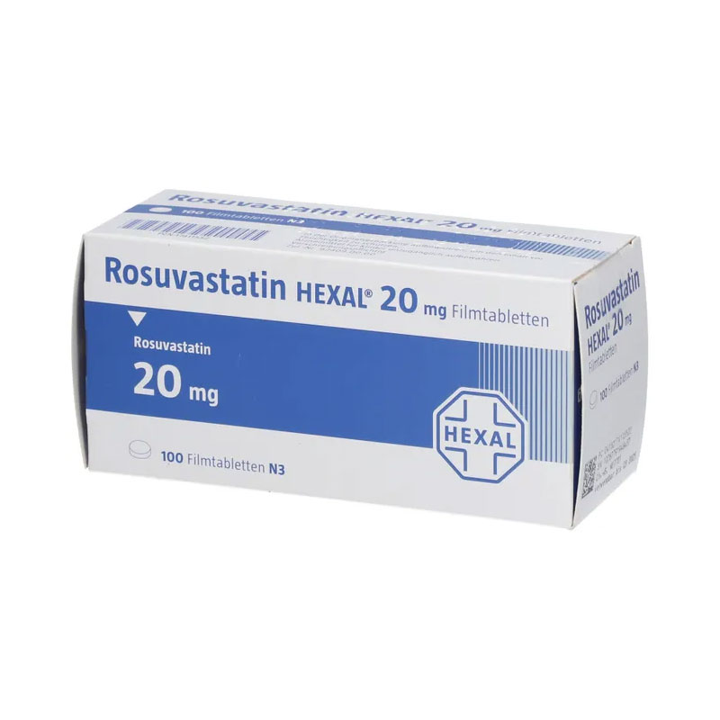 Rosuvastatin HEXAL 20 mg 100 St Filmtabletten