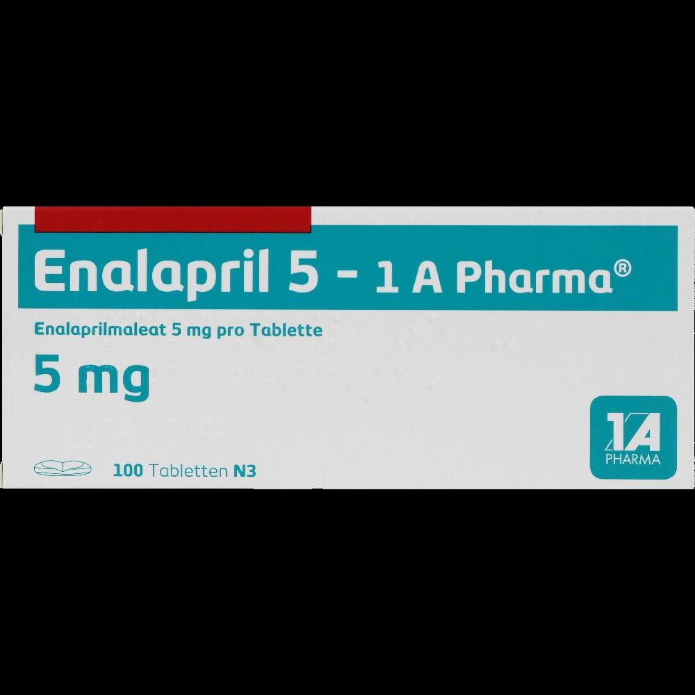 Enalapril 5-1 A Pharma 100 St Tabletten