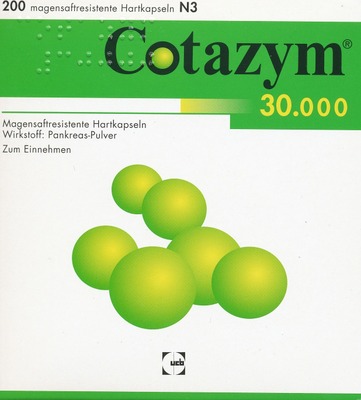 Cotazym 30000 200 St Kapseln magensaftresistent