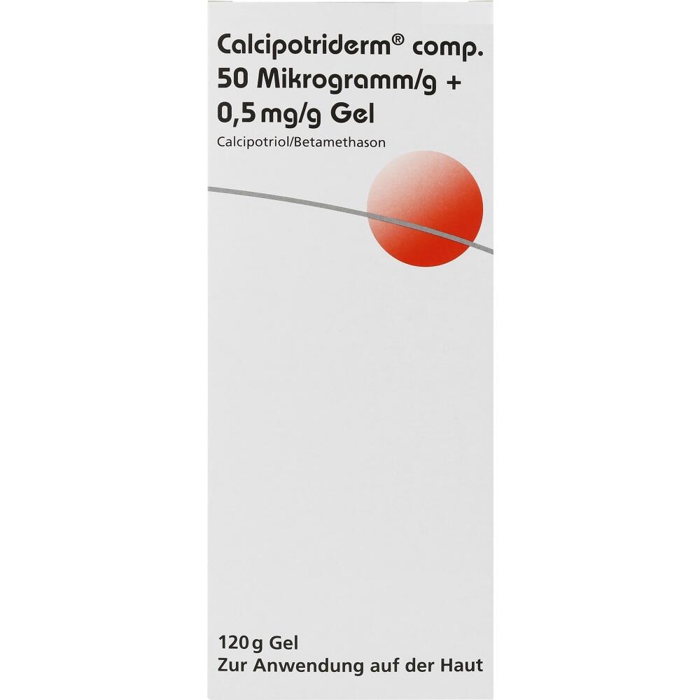 Calcipotriderm comp. 50 µg/g + 0,5 mg/g 120 g Gel